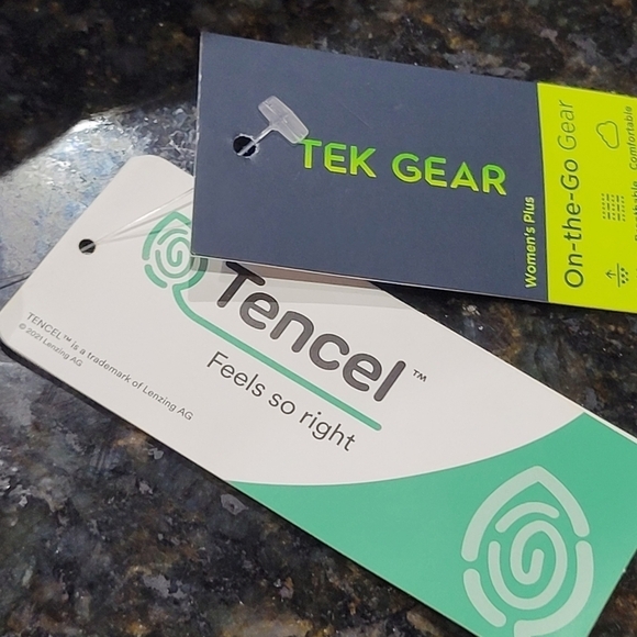 NWT TEK GEAR 3X On-The-Go Gear Long Sleeve Workout Gym Athleisure Top - Picture 5 of 7